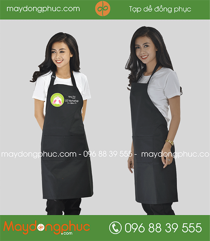 May tạp dề DIY Workshop Hang Thỏ Academy | May tap de dong phuc